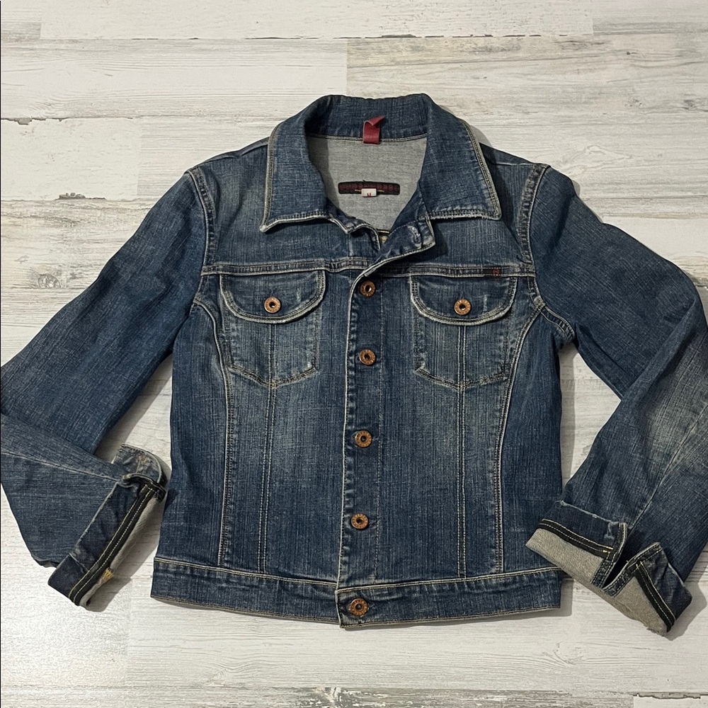 AG Adriano Goldschmied the Alamo Denim Jacket Size Medium